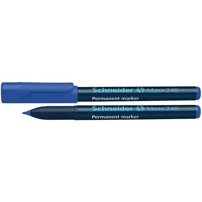 Permanentný popisovač modrý cca 240 1-2mm Maxx, S (124003)