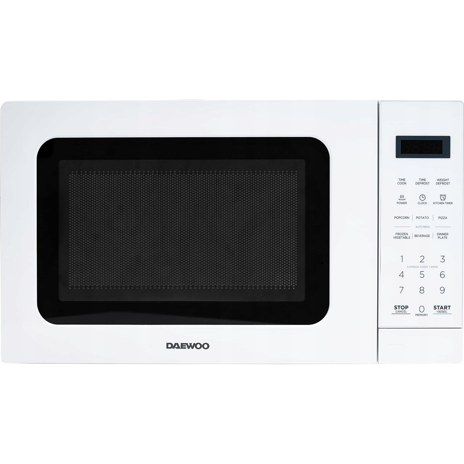 Daewoo DM-2021DW Mikrohullámú Sütő - 700 W, Fehér - Fehér (DM2021DW)