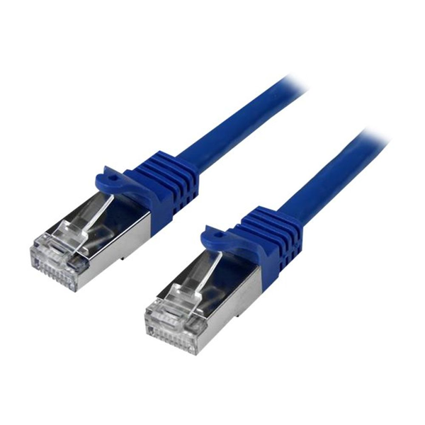 StarTech.com N6SPAT2MBL netwerkkabel Blauw 2 m Cat6 SF/UTP (S-FTP)