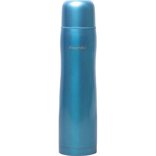 Kamille Termos turystyczny KM-2000A 1 l Niebieski 