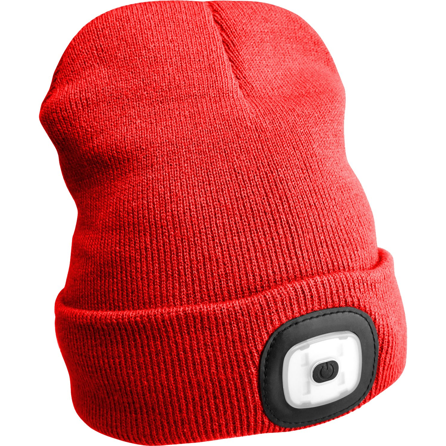 SIXTOL Télisapka, 45 lm, tölthető, USB, univerzális méret, piros (SX5012)