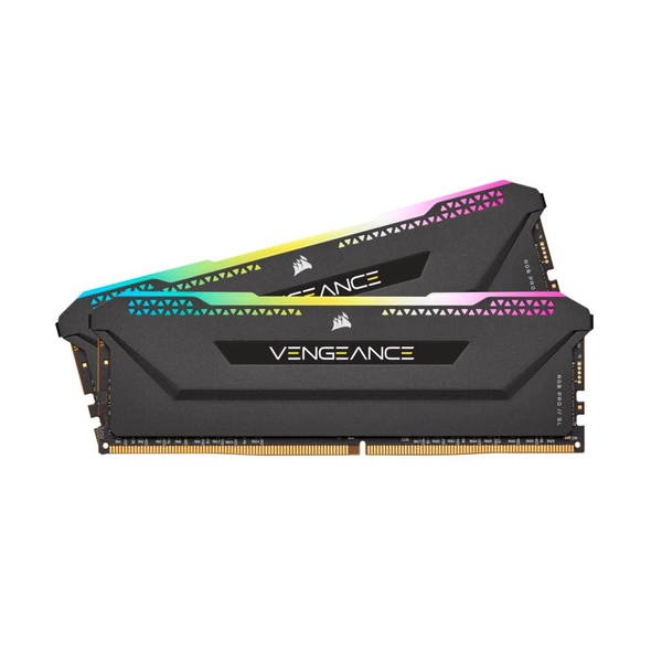 Памет Corsair VENGEANCE® RGB PRO SL, 16GB DDR4, 3200MHz CL16, Dual Channel Kit