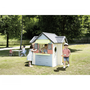Smoby Life Gyorsétterem Műanyag kerti játszóház 124 x 132 x 135 cm