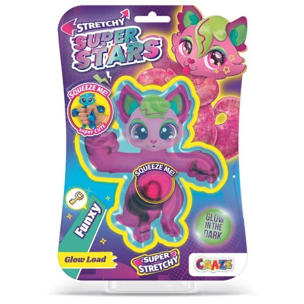 Figurina de colectie, Craze, Superstars, Stretchy Funxy