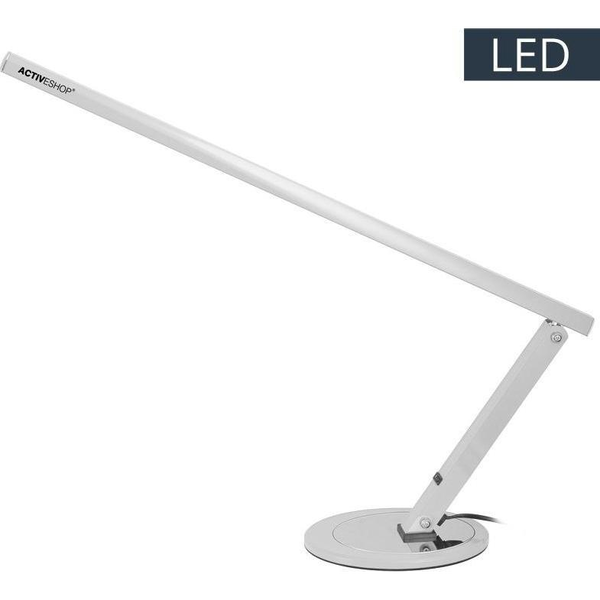 Lampka biurkowa Activeshop srebrna  (102182)