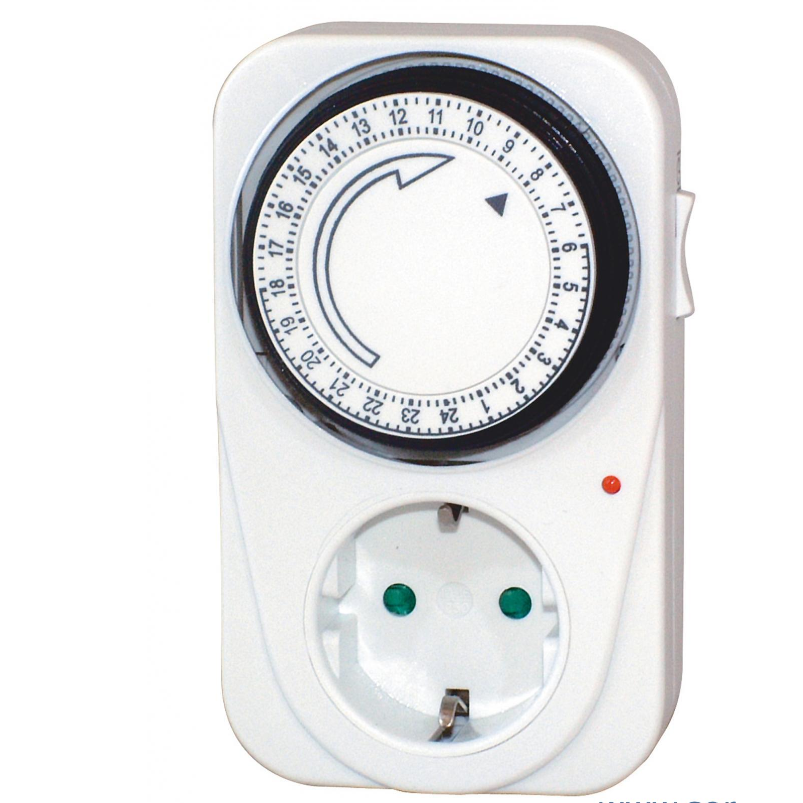 Somogyi TG3 Mechanikus beltéri időzítő óra - Fehér (TG3 MECHANIKUS)