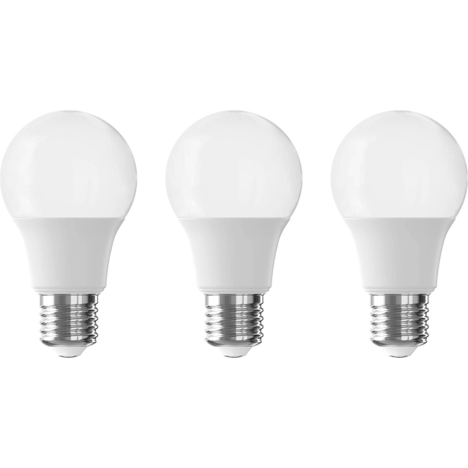 AlzaPower LED 9-60 W, E27, 6500 K, 3 db (APW-LBA27-96500KM3)