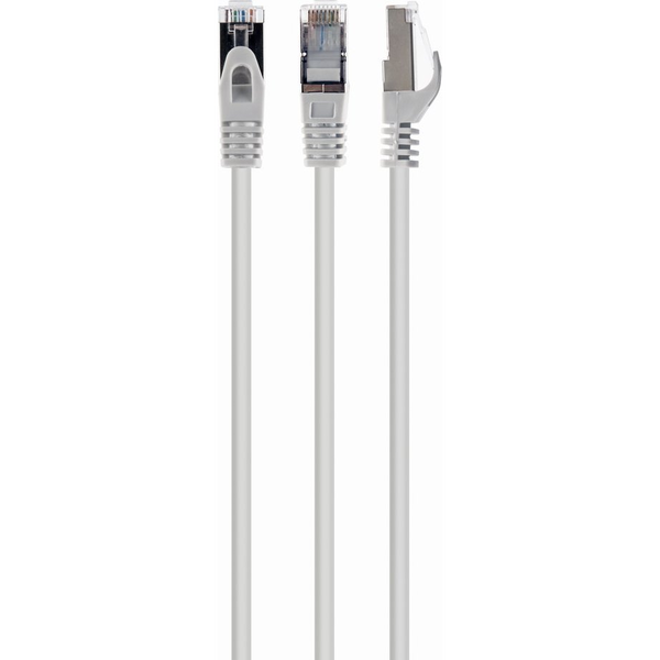 Patchcord кабел, Gembird, Cat6a, 1m, бял