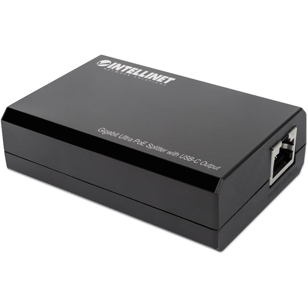 Intellinet 561693 сплитер за мрежа Черен Захранване по Ethernet (PoE)