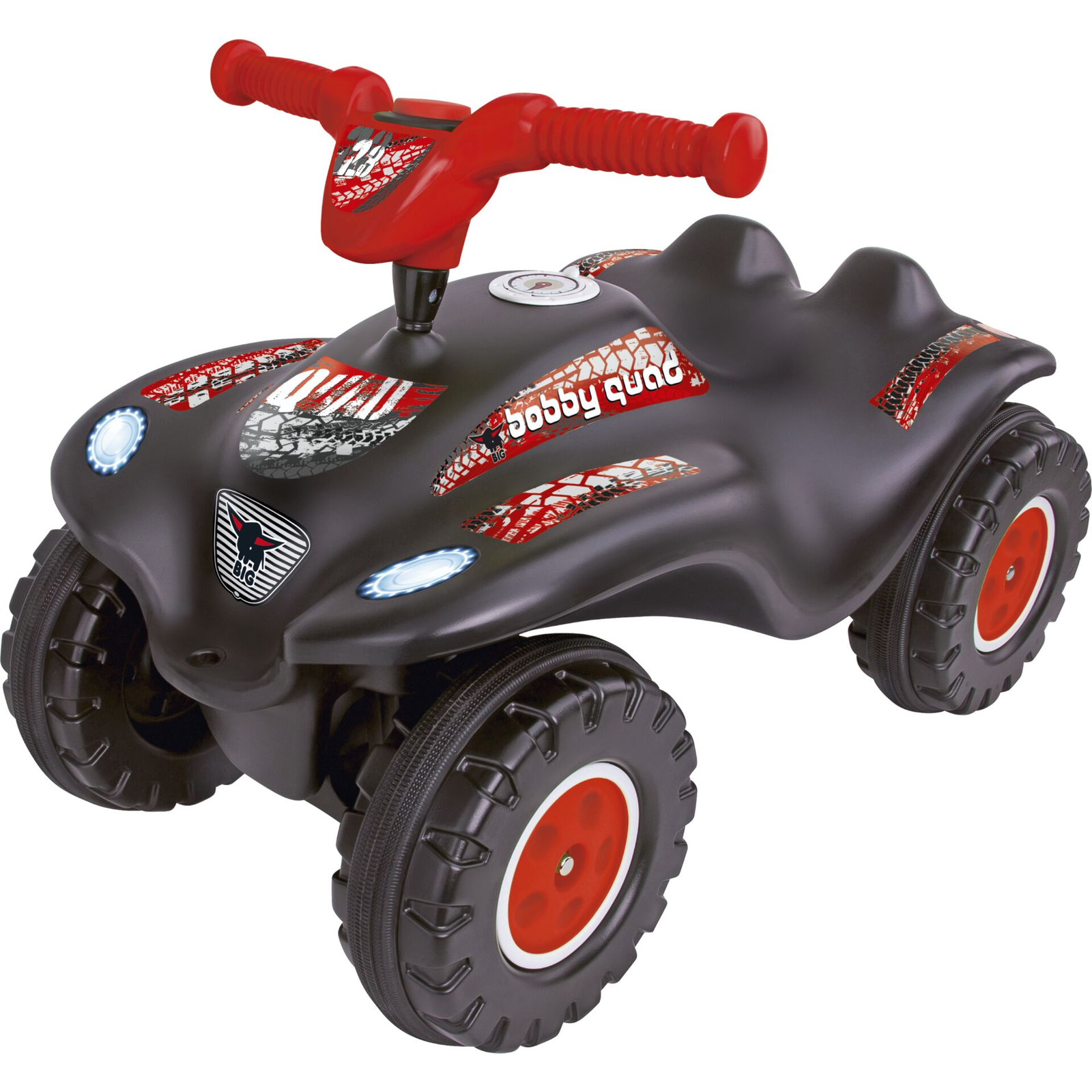 BIG Bobby Quad Racing - Feket/Piros (800056413)