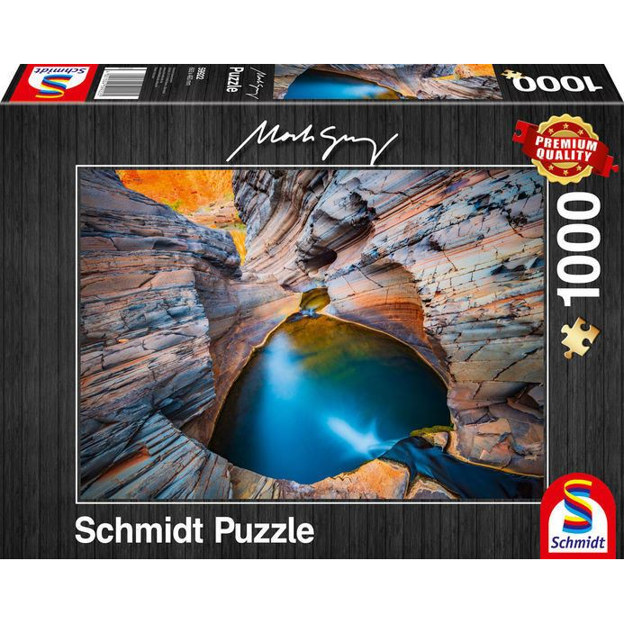 Puzzle Schmidt Spiele Mark Gray 1000 dielikov, značka PQ 1000, značka G3. (SC59922)