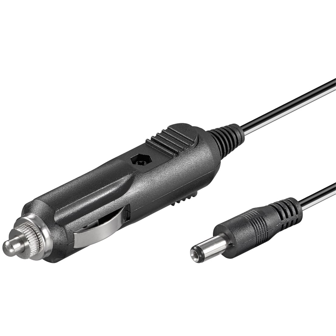 Goobay 12019 Szivargyújtó töltőkábel 2.5A (5.5x2.1mm) Fekete (12019)