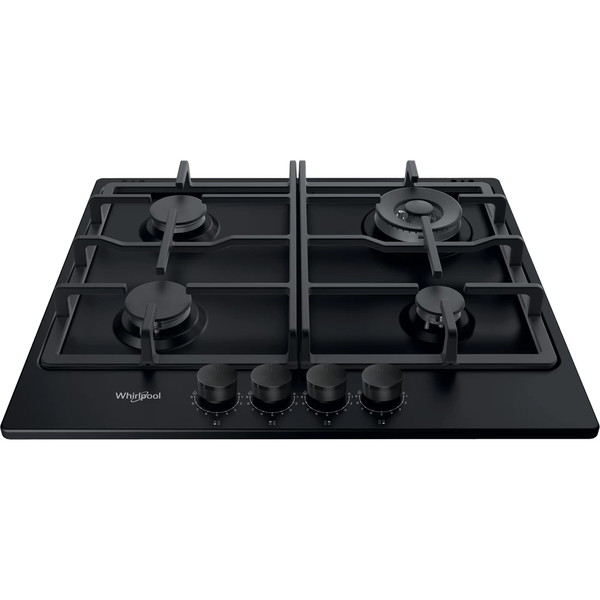 Whirlpool TKRL 661 NB Antraciet Ingebouwd 58 cm Gaskookplaat 4 zone(s)