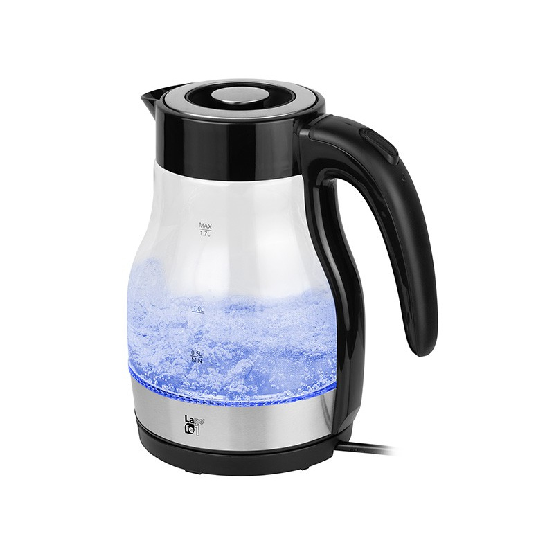 Lafe CEG017 1.7L Vízforraló - Fekete/átlátszó (LAFCZA47291)