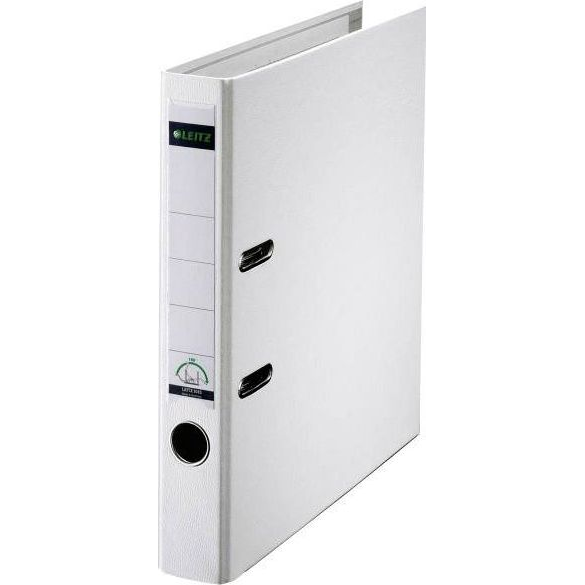Leitz 180° Plastic Lever Arch File raccoglitore ad anelli A4 Bianco