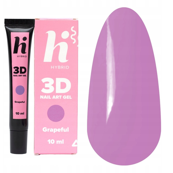 HI HYBRID Nail Art Żel do zdobień 3D Grapeful 10 ml