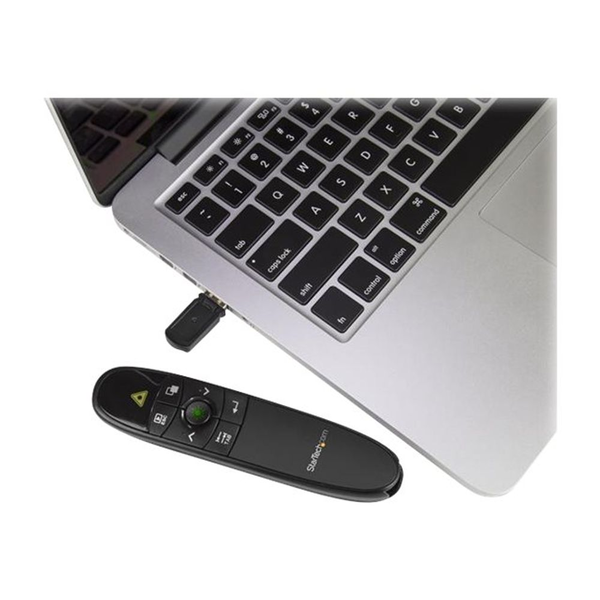 StarTech.com PRESREMOTEG apuntador inalámbricos Negro