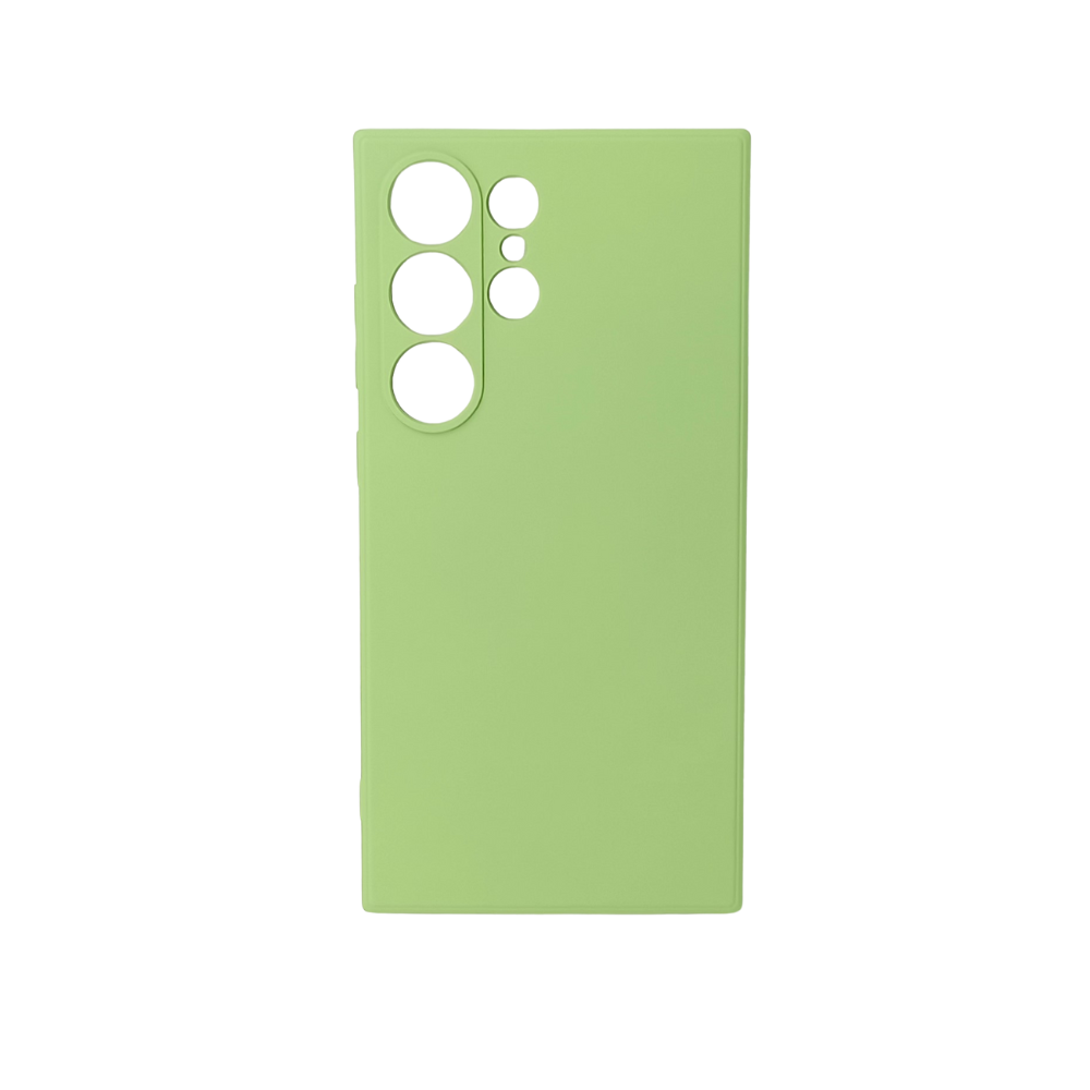 Premium szilikon tok, Samsung S24 Ultra, Zöld (CEL-PREM-SAM-S24U-GR)