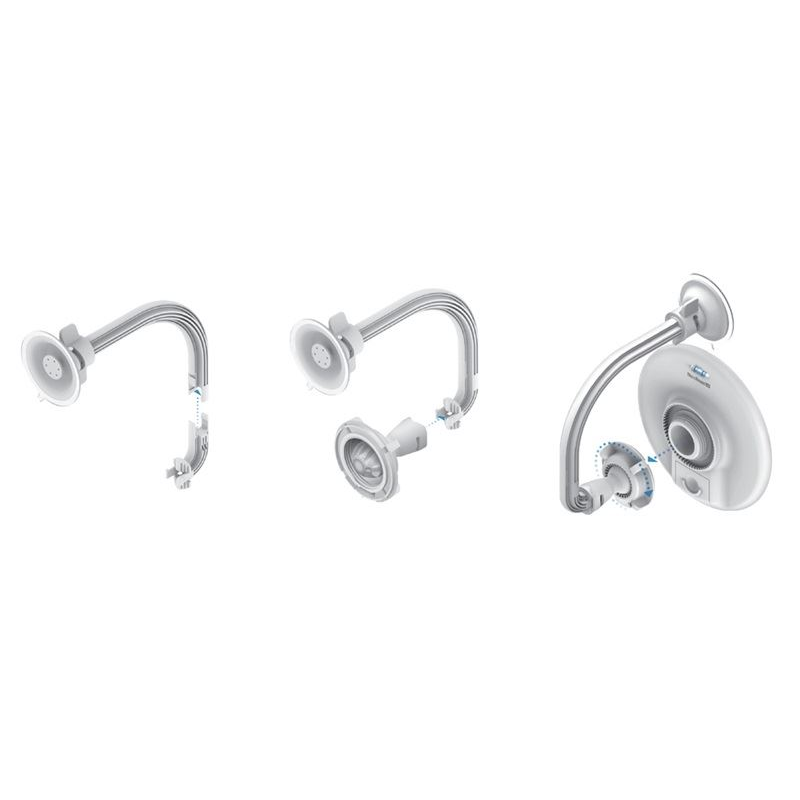 Ubiquiti NanoBeam 19 Window Mount rögzítő (NBE-19-WM) (NBE-19-WM)