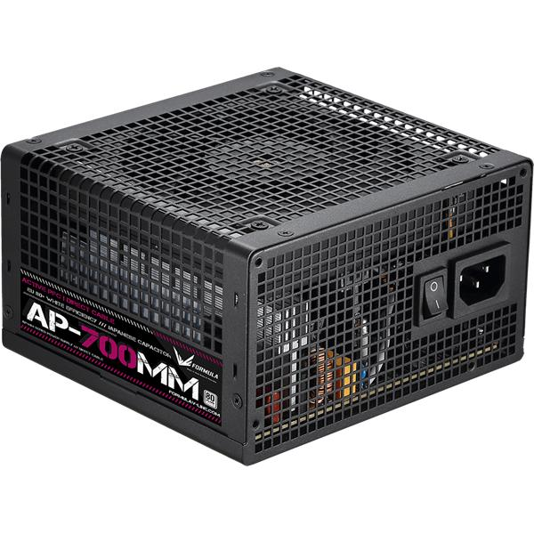 Formula Tápegység 700W -  (80 Plus, Aktív PFC, 12cm) (AP-700MM)