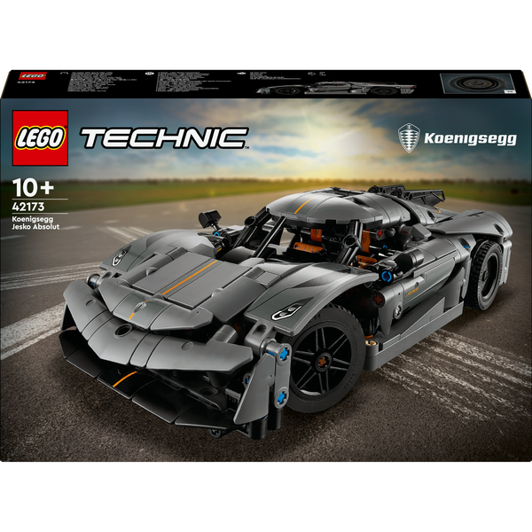 LEGO Technic Hipercoche Koenigsegg Jesko Absolut Gris, Juego de construcción +10 años - 42173