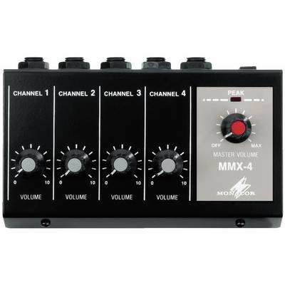 Monacor MMX-4 Mixér (4007754014990)