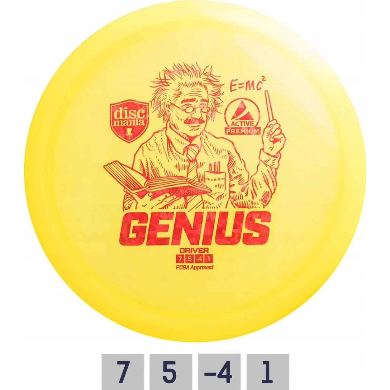 Discmania Active Premium Genius Yellow (ST851DM951351)