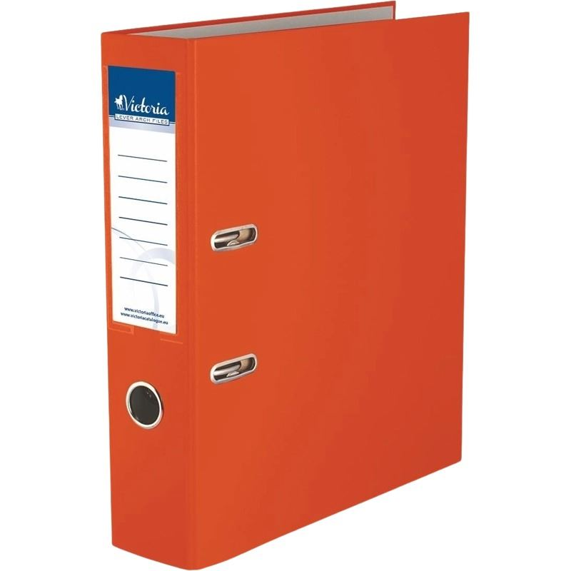 Victoria Basic iratrendező 75mm gerincvastagság, A4 narancssárga (IDI75NN) (IDI75NN)