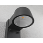 Kinkiet Paulmann Kinkiet zewnętrzny CAPEA LED 6W 450lm 2200-3000K czujnik ruchu+zmierzchu IP44 czarny 230V czarny aluminium