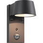 Kinkiet Paulmann Kinkiet zewnętrzny CAPEA LED 6W 450lm 2200-3000K czujnik ruchu+zmierzchu IP44 czarny 230V czarny aluminium