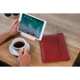 FIXED кожен калъф Oxford за Apple iPad Pro 11" (2018/2020/2021) и iPad Air (2020) с фолио клавиатура Червен, iPad аксесоар, 173732, iPad аксесоар