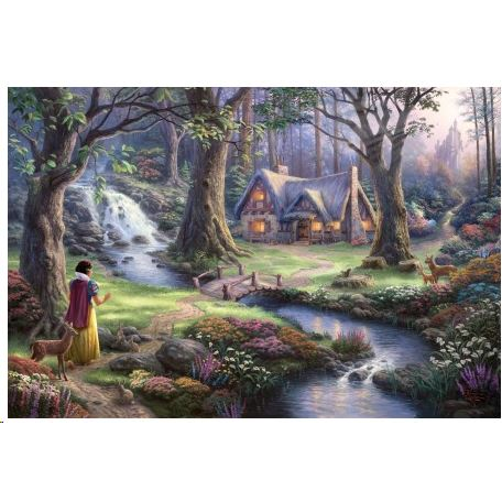 Schmidt Disney, Hófehérke, 1000 db-os puzzle (59485, 18362-184)