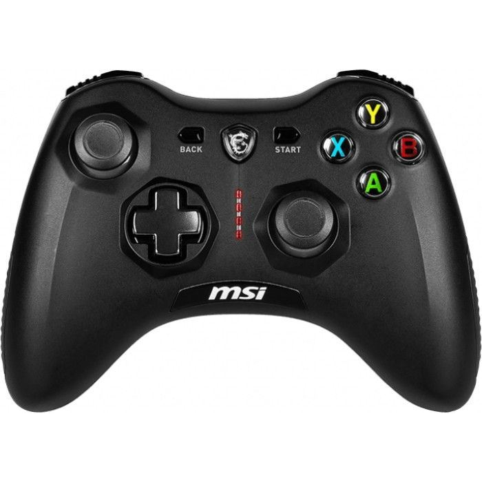 MSI Force GC30 V2 Fekete USB 2.0 Gamepad Analóg/digitális Android, PC (S10-43G0080-EC4)