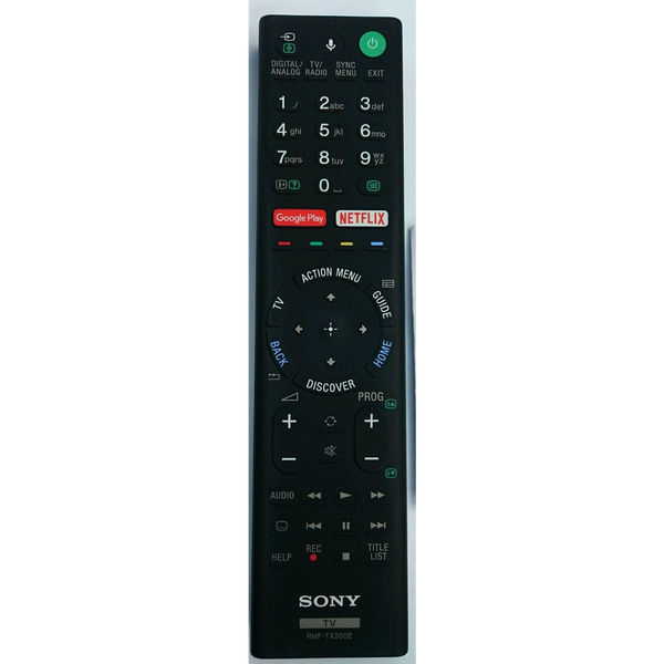Sony RMF-TX200E telecomando TV Pulsanti