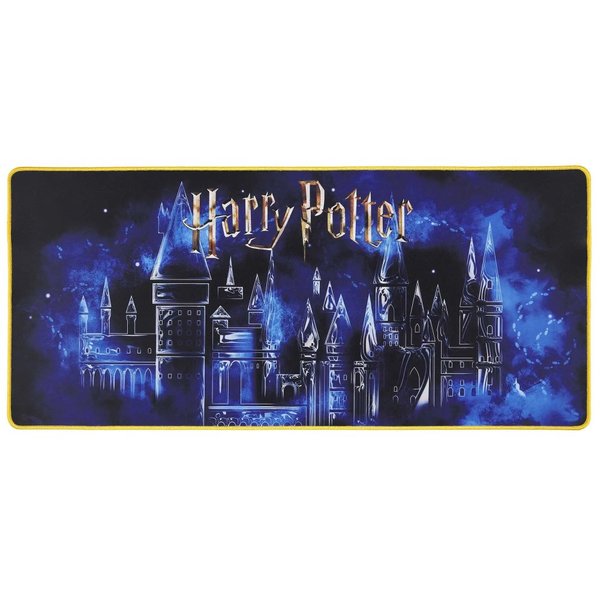 Подложка за мишка, Subsonic, Хари Потър, Водоустойчива, Неплъзгаща се основа, 90 x 40 см, Многоцветна