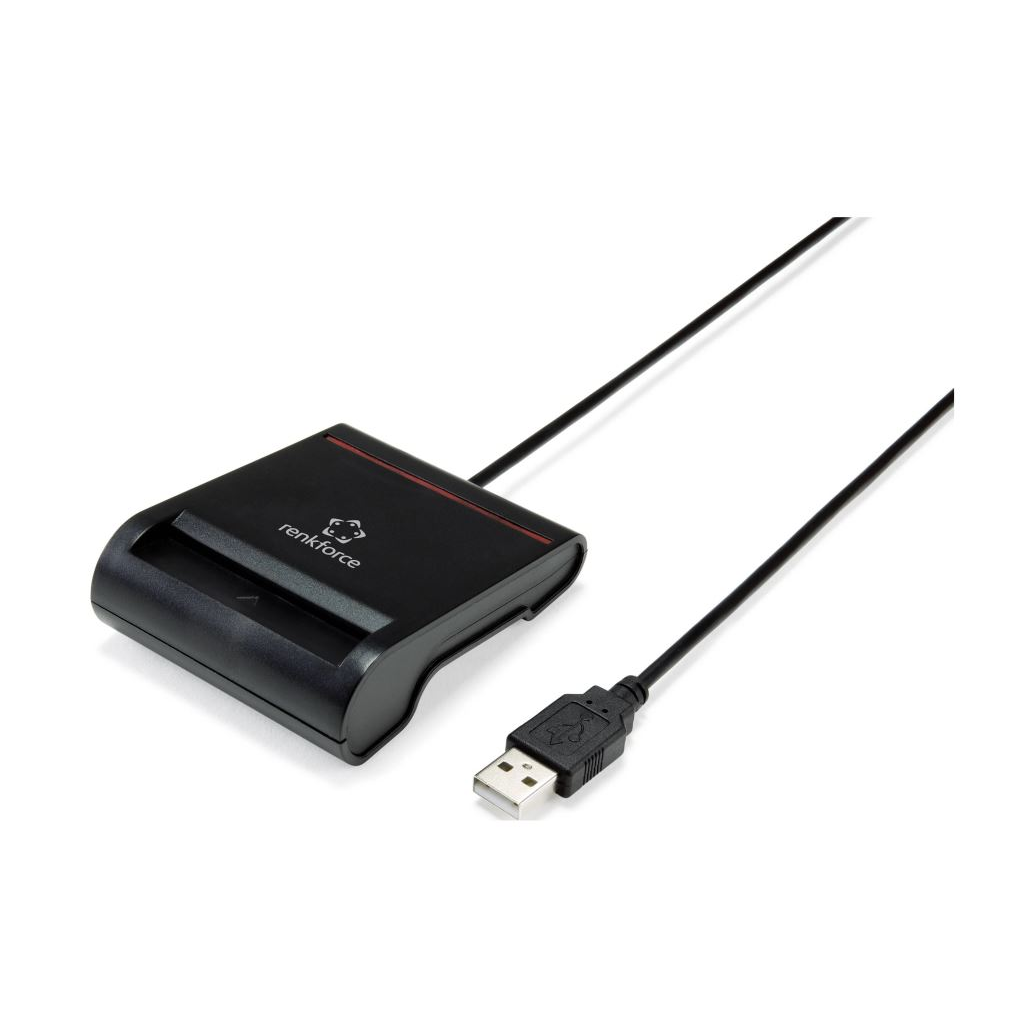 Renkforce RF-SCR-100 Smart Card intelligens kártyaolvasó fekete (RF-SCR-100)