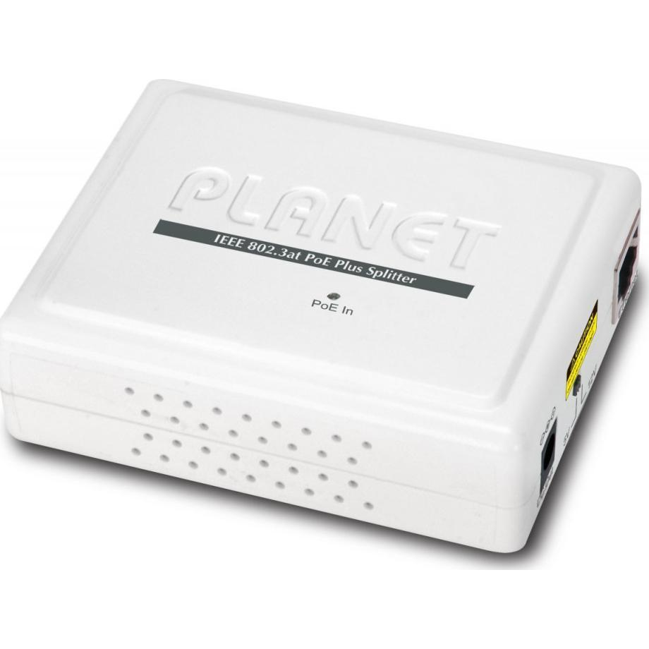 PLANET POE-161S hálózati elosztó Fehér Ethernet-áramellátás (PoE) támogatása (POE-161S)