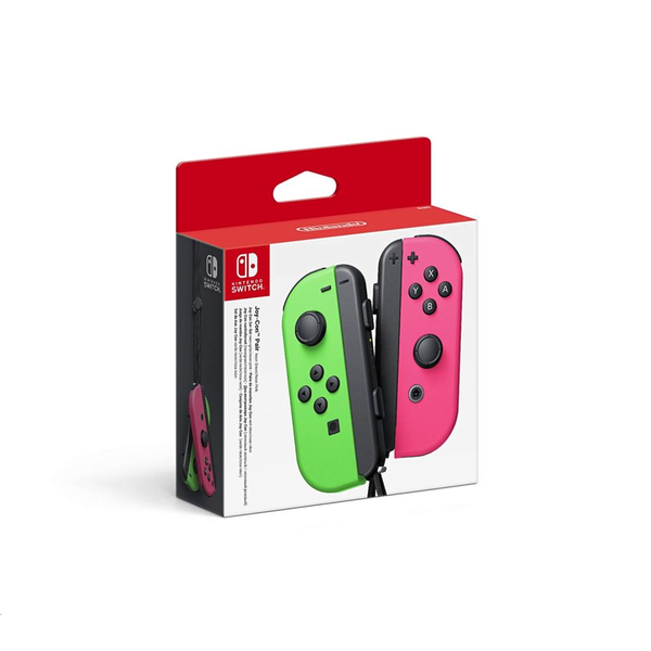 Nintendo Joy-Con Черен, Зелен, Розов Блутут Геймпад Аналогов/Цифров Nintendo Switch