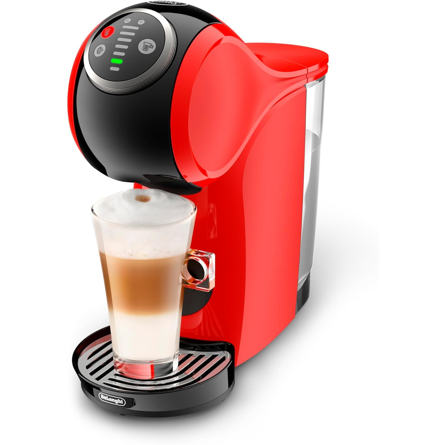Kávovar na espresso De'Longhi Genio Plus 1460 W, na kapsuly, červený