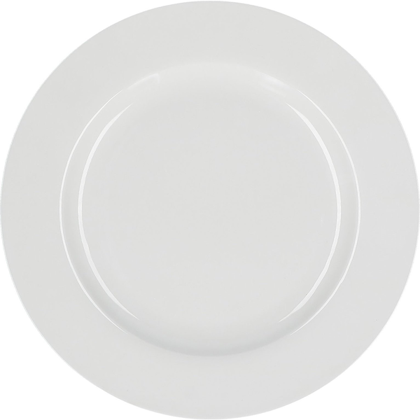 Set Of 6 Essenziale Dinner Plates - White, 27 Cm