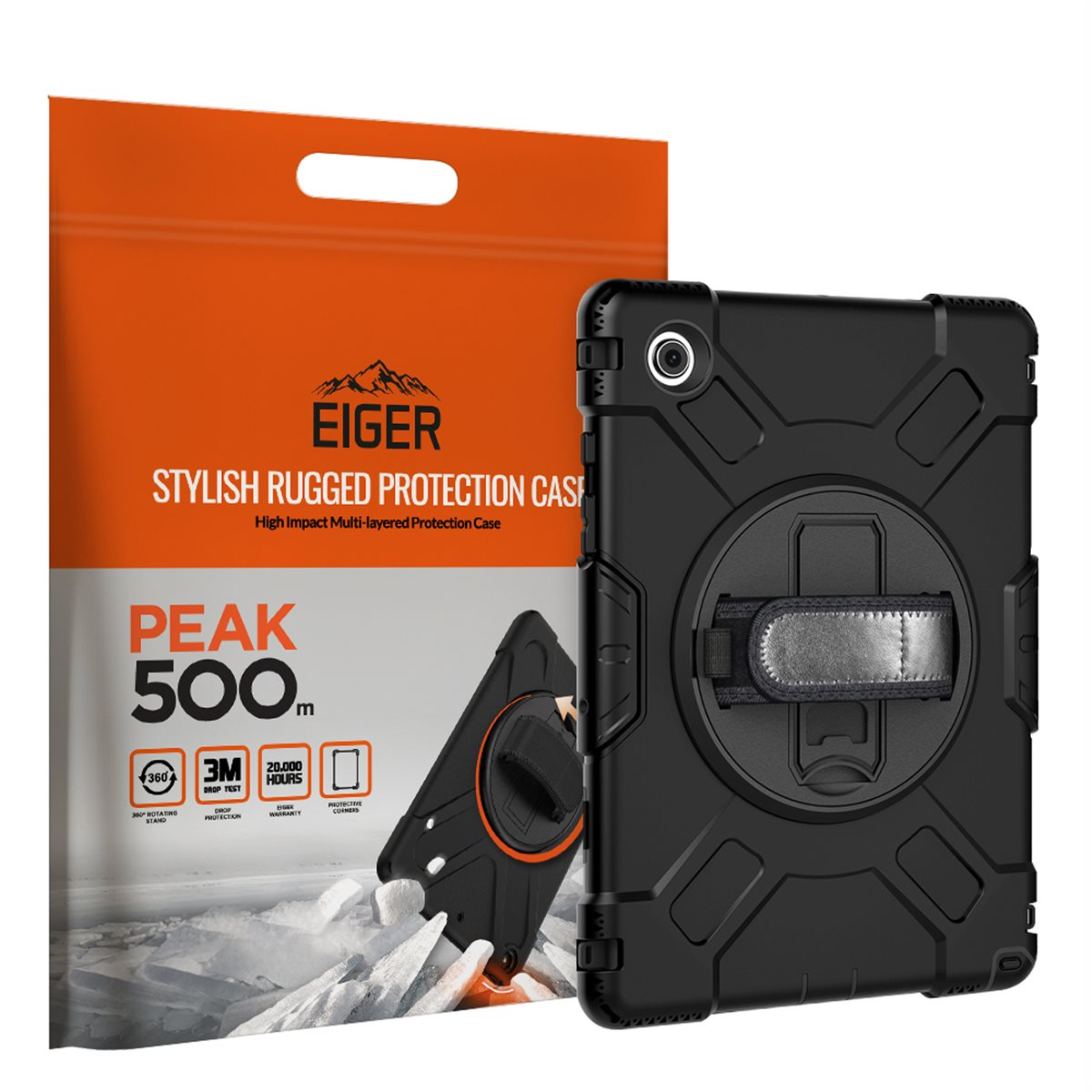 Eiger Peak 500m Samsung Galaxy Tab A8 Tok - Fekete (EGPE00156)