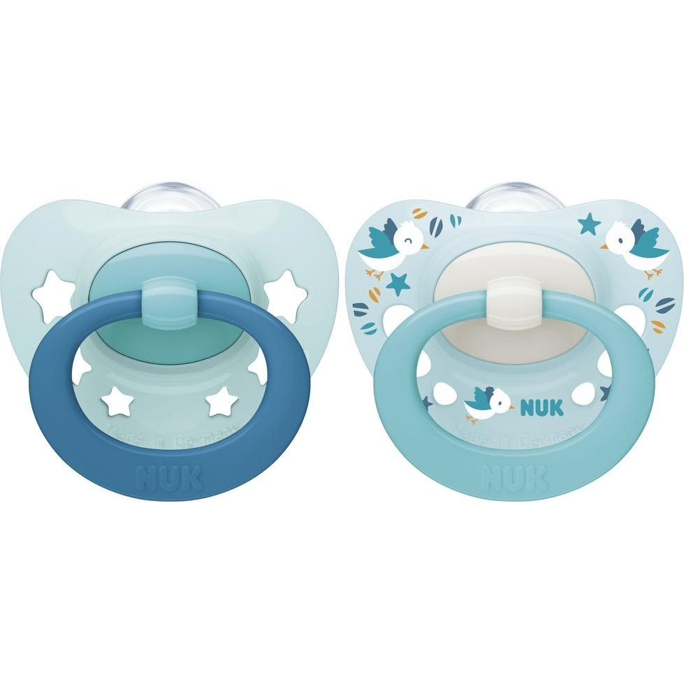 NUK Signature cumi, 0-6 m, 2 db, BOX, fiú (10730617)