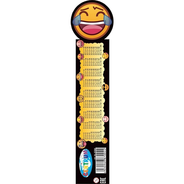 Centrum Emojidex 15cm csomagolt vonalzó