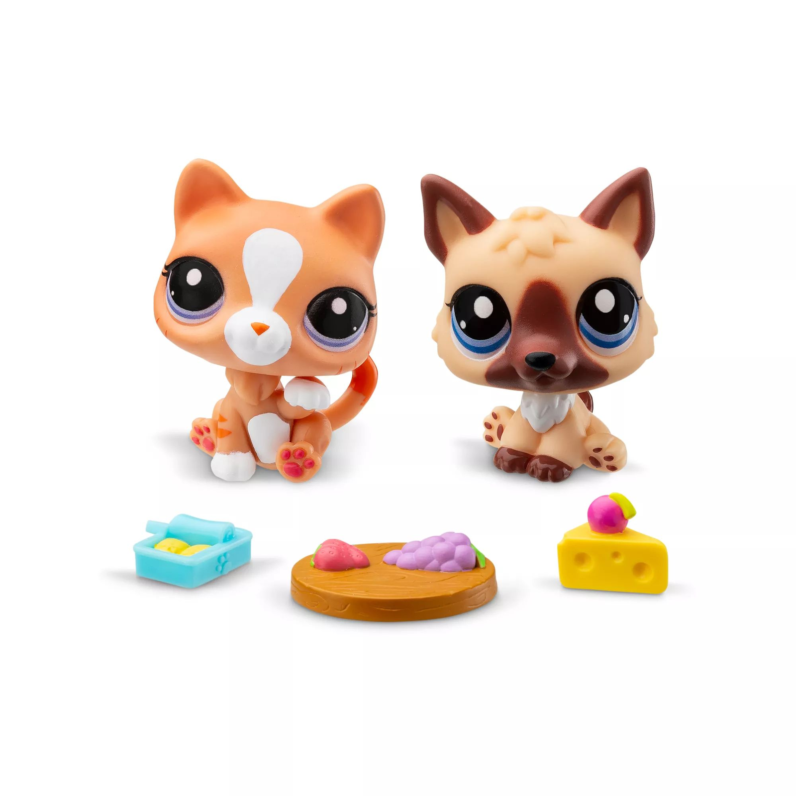Hasbro Littlest Pet Shop 2 darabos Egy deszkányi finom falat figura szett (LPS00525)
