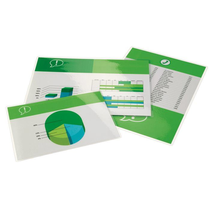 GBC Meleglamináló fólia, A4, 100 mikron fényes (3740306 ) (gb3740306)