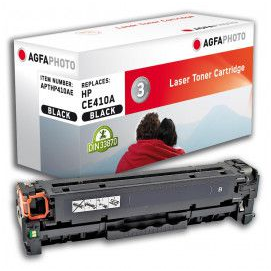 Cartuș de toner negru AgfaPhoto APTHP410AE, compatibil cu HP CE410A