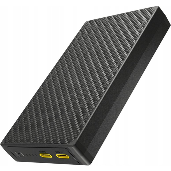 Nitecore Powerbank Nb20000 Gen3 - Power Bank Ultraligero De Fibra De Carbono De 20.000 Mah, Cargador Usb-c Portátil