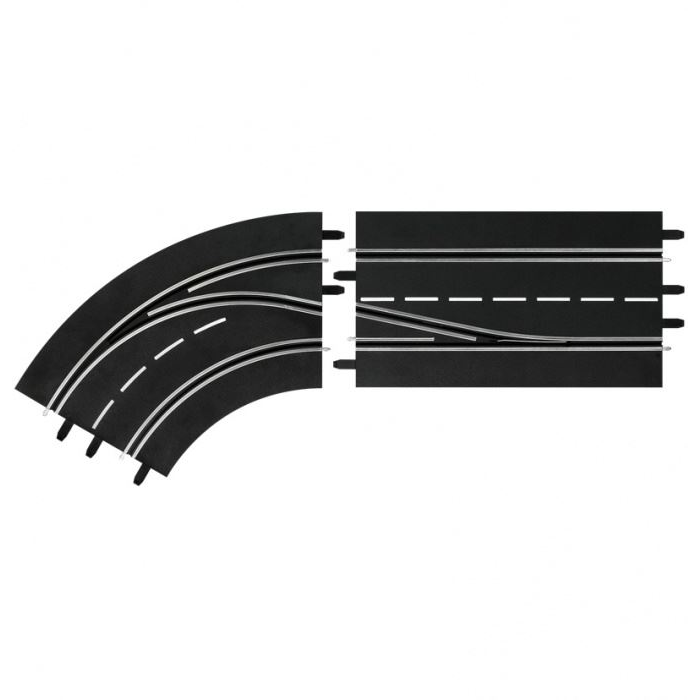 Carrera DIGITAL 132/124 - 30362 kanyarban előzés elem (bal-külső ív) (GCD3031) (GCD3031)