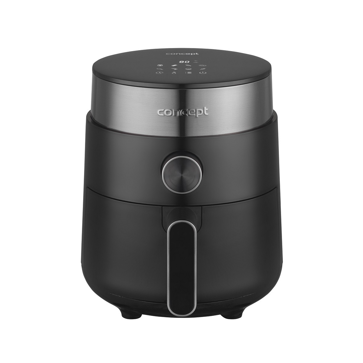 Concept Deep Fryer 2,5L Forrólevegős fritőz - Fekete (FR2500)