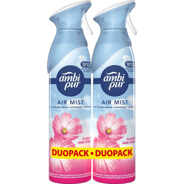 AmbiPur légfrissítő spray 2x185 ml Flowers&Spring (8700216285780)